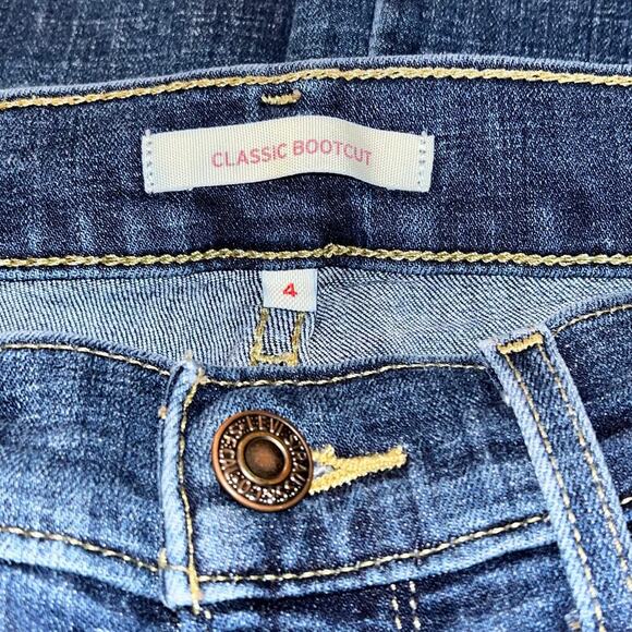 Levi’s Classic Bootcut Jeans Women’s Size 4M Mid Rise Stretch Denim - Picture 5 of 7